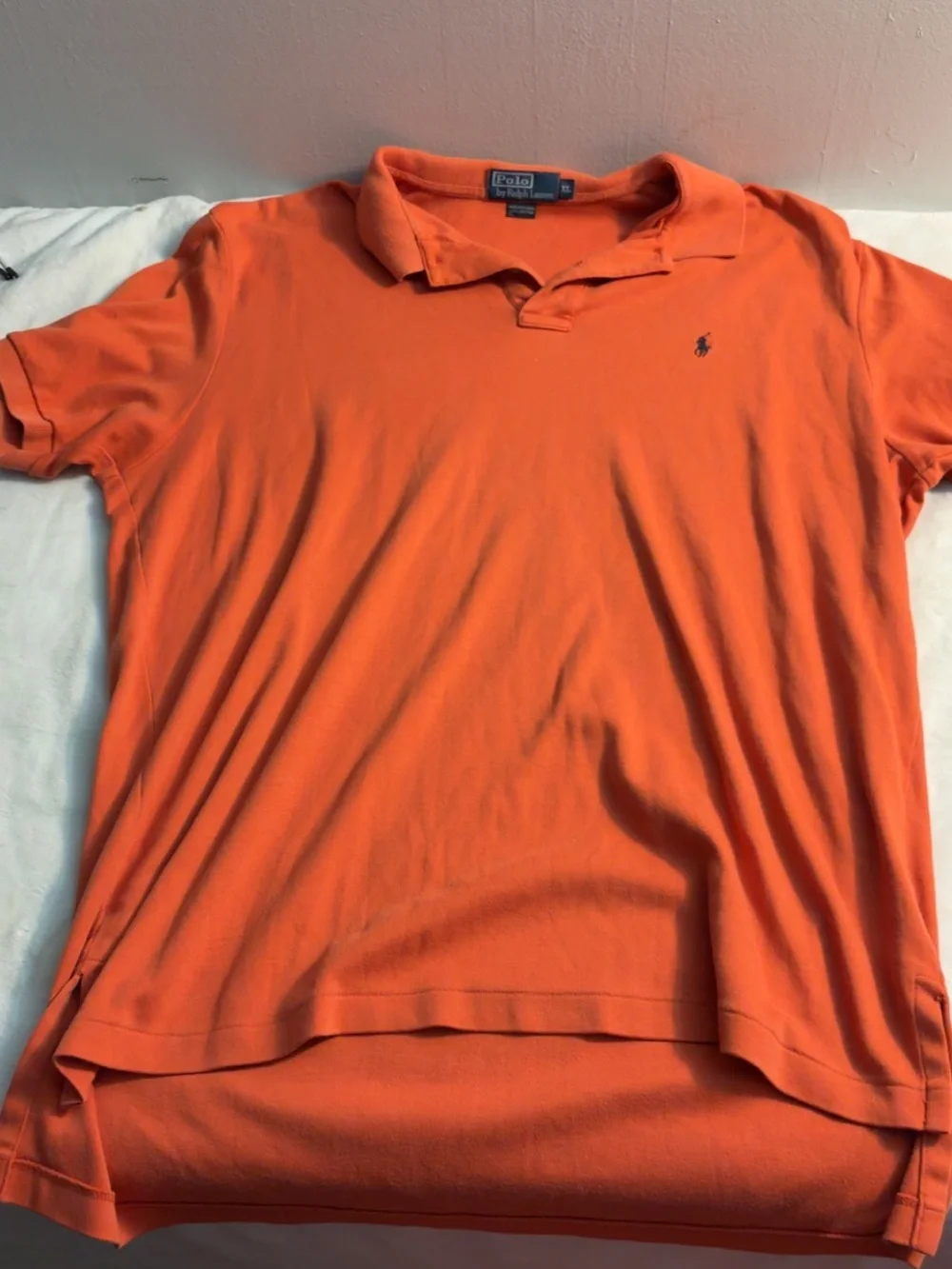 Ralph Lauren Vibrant Orange Short-Sleeve Polo